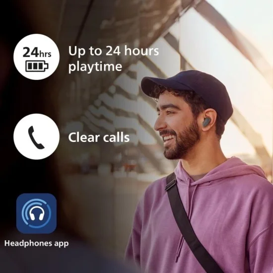 True Wireless Headphones 3000 Series Philips - Grey